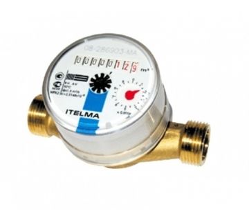 Счетчик холодной воды Itelma WFK24.D080 Ду 15мм. L 80 мм. импульсный выход