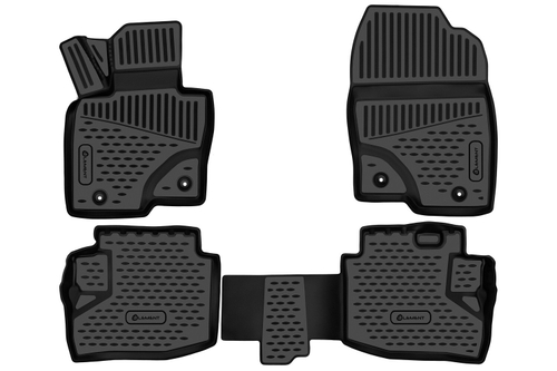 Коврики в салон для MAZDA CX-8 2022- Внед 4шт. (полиуретан) ELEMENT3DAN0630210K