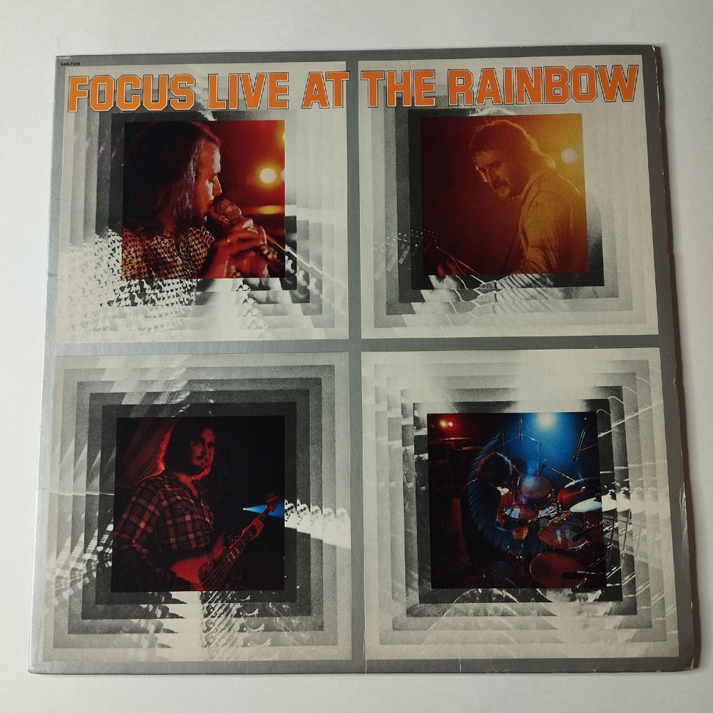 Винтажная виниловая пластинка LP Focus Live At The Rainbow (USA 1973) Hocus Pocus