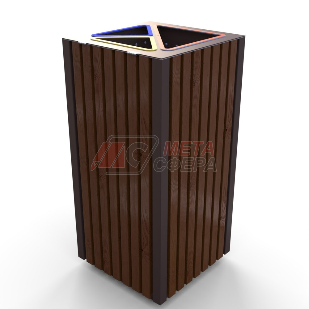 Урна Мелодия для раздельного сбора мусора