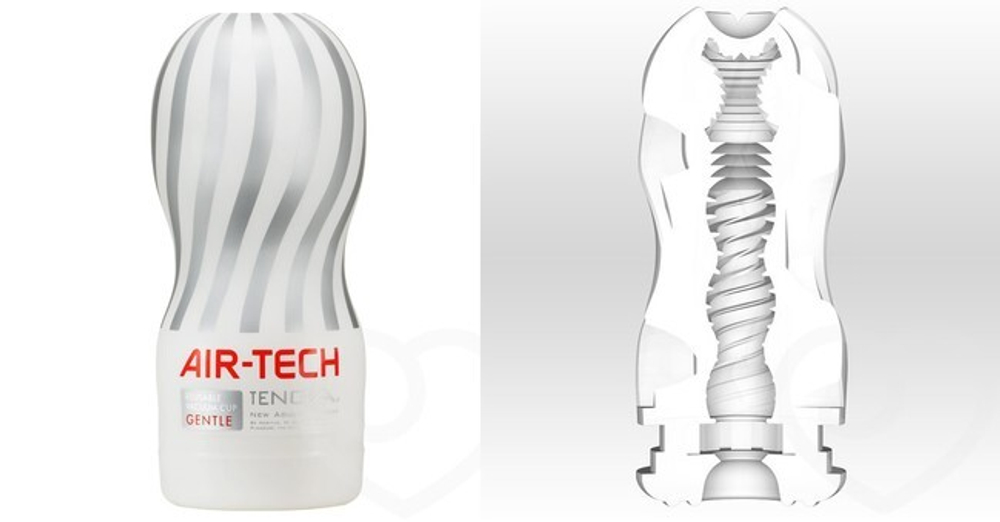 Мастурбатор вакуумный Air Tech Reusable Vacuum Cup Gentle (Цвет: прозрачный)