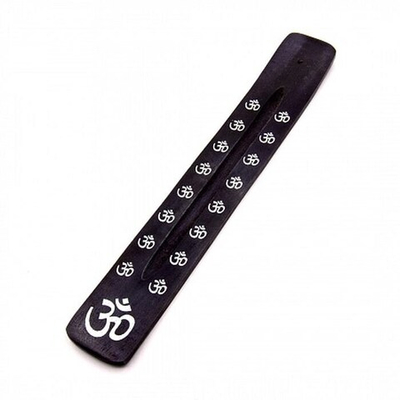 Подставка под благовония Лыжа черная