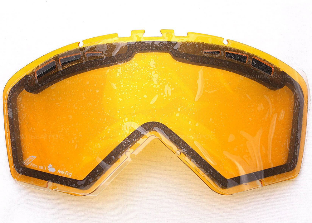 Линза для кроссовых очков Ariete (Adrenaline, Riding Crows) двойная