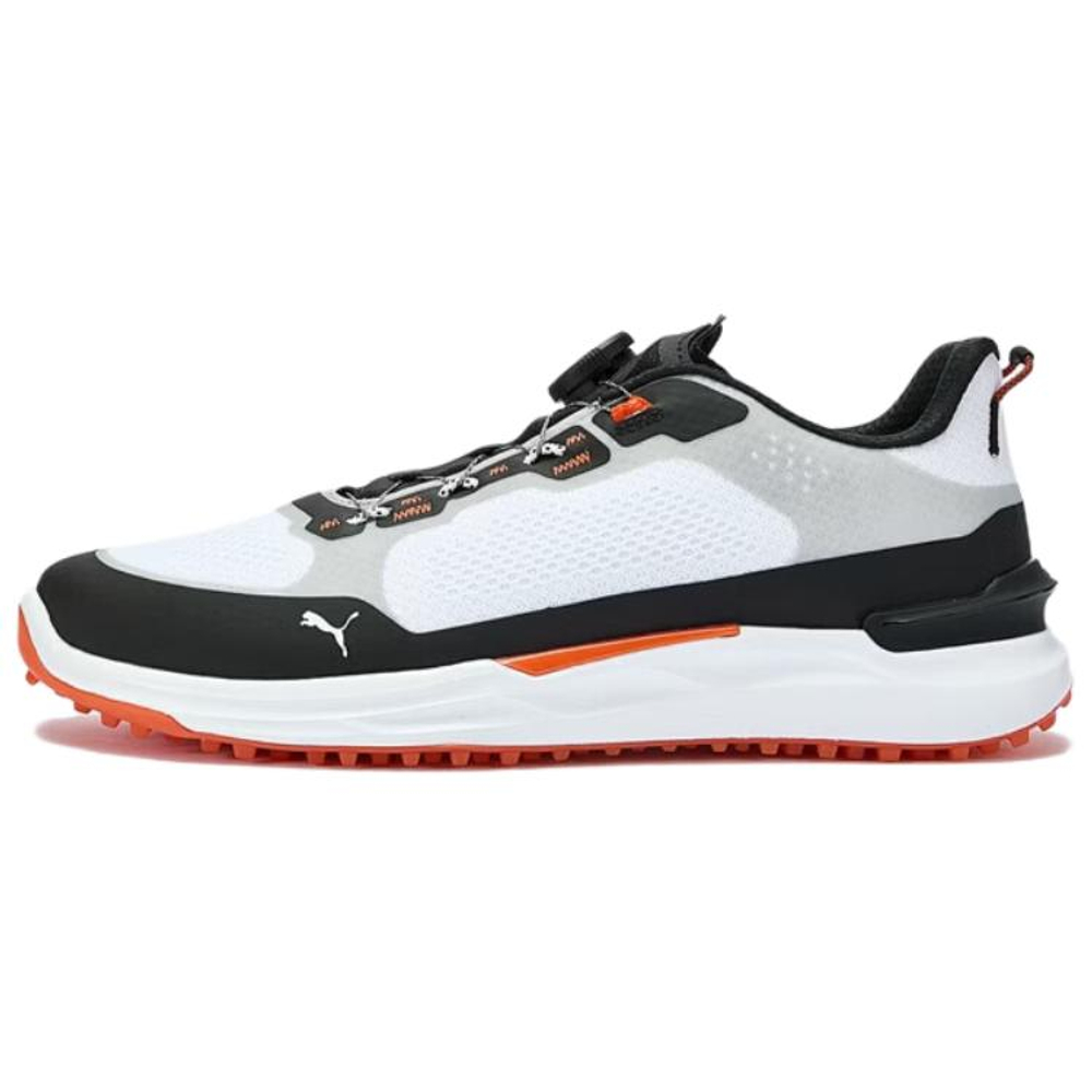 PUMA IGNITE ELEVATE 2 Lightweight Support Golf Shoes Men"s Black White