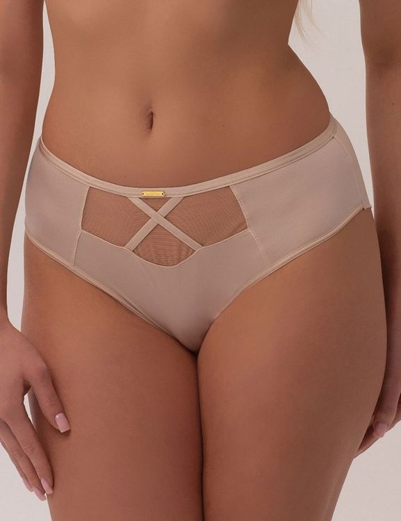 Трусы Subtille Omena Beige слипы высокие (бежевый)