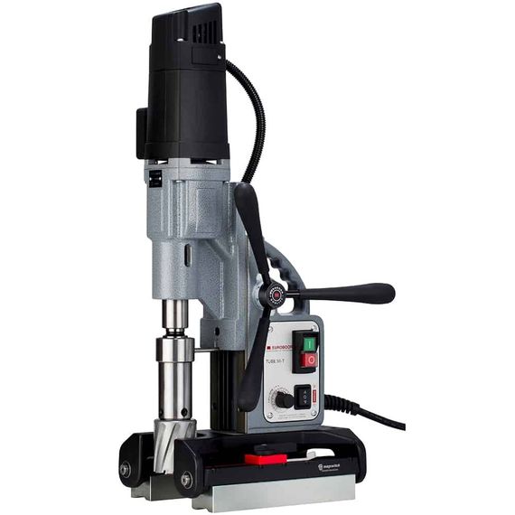 Euroboor TUBE.55S+/T Сверлильный станок на магнитном основании, ø 12-55 мм, КМ3, постоянный магнит
