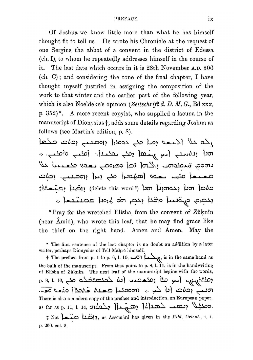 The chronicle of Joshua the Stylite. Composed in Syriac A.D. 507 | the Stylite Joshua