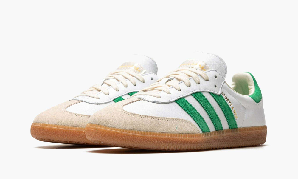 Adidas Samba OG "Sporty & Rich White Green"