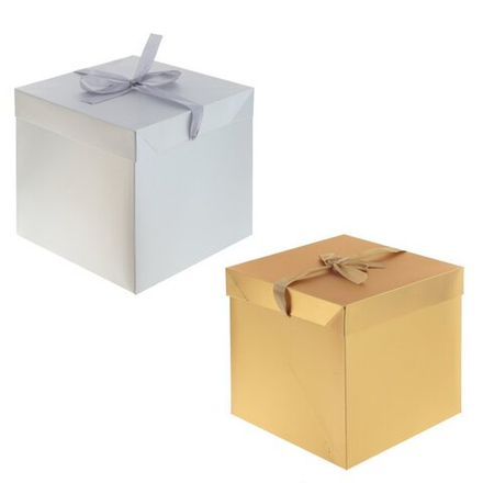 GAEM Коробка подарочная (бумага, плотность 300г/м2), L21 W21 H21 см, 2в.