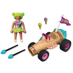 Playmobil - Funstars Racing: Го-карт Ледяная горка 71718