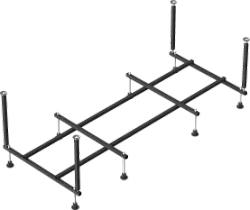 Акриловая ванна Bas (Бас) Фиеста 194x90, с каркасом