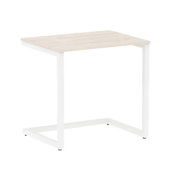 Home Office Стол письменный VR.SP-2-78 Денвер Светлый/Металл Белый 780*600*750