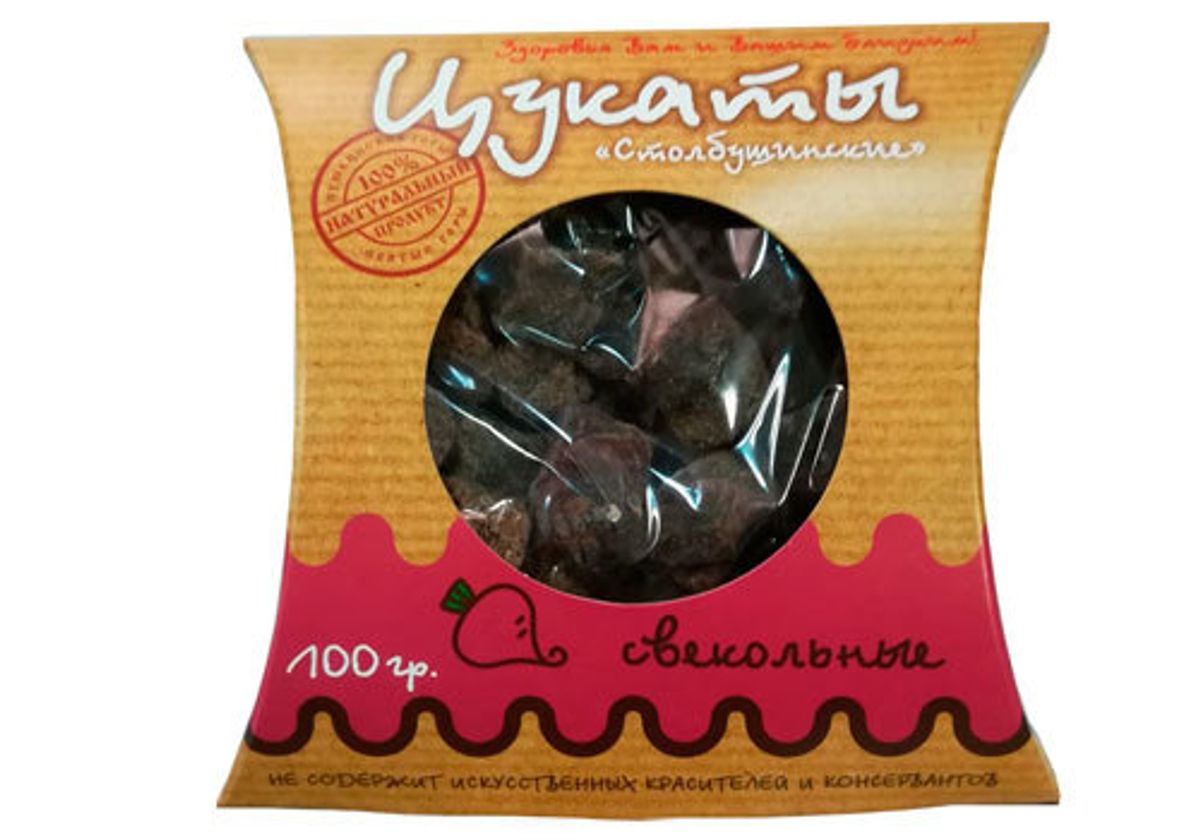 Цукаты свекольные Столбушино, 100г