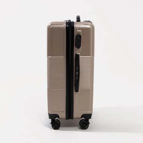 Чемодан маленький 24&quot; кодовый замок, цвет золотой