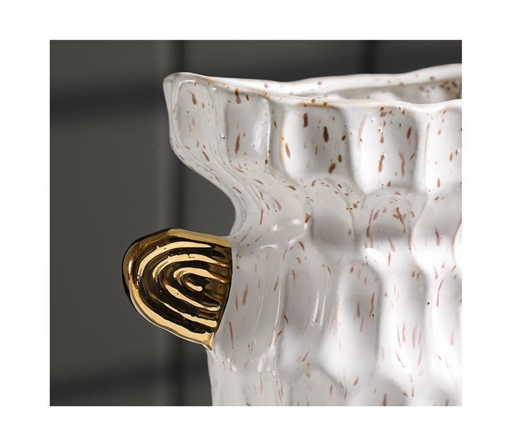 Ваза Wide-mouthed golden ear vase