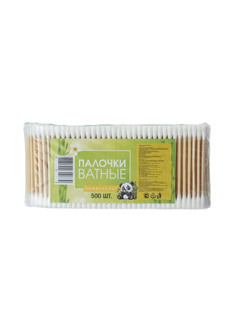 Ватные палочки деревянные 500шт