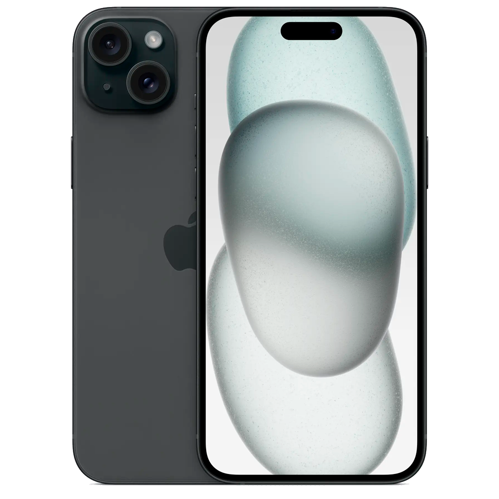 Смартфон Apple iPhone 15 Plus 512GB eSIM, Black (Черный)