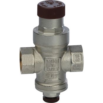 Редуктор давления поршневой с выходом для манометра   1/2"