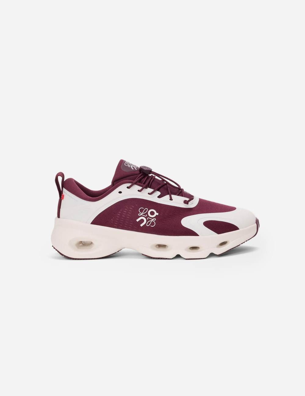 Loewe x On Cloudsolo "Burgundy Eggshell"