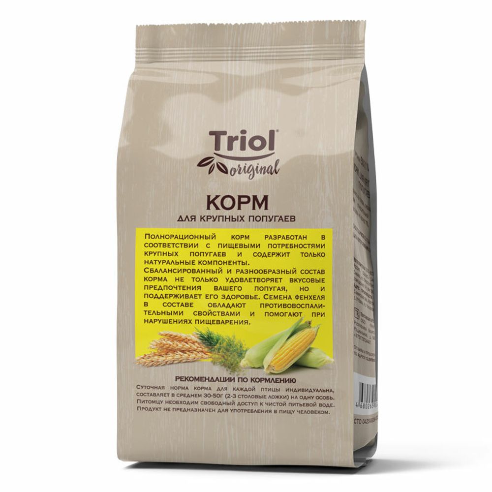 Корм для крупных попугаев Triol Original Корм для крупных попугаев Triol Original