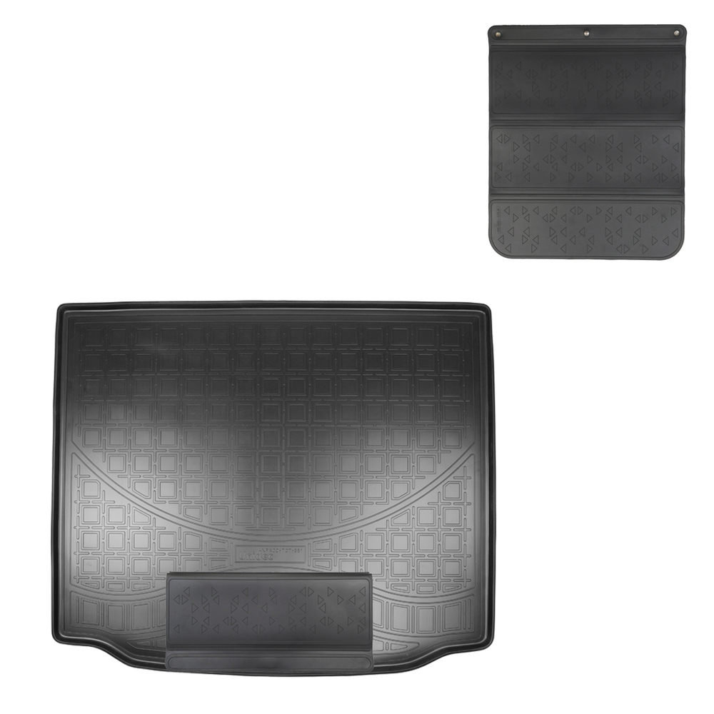 Коврик в багажник Norplast/Unidec для BMW X3 III в кузове G01 (2017-), комплектация без штатной докатки, Черный, арт.NPA00-T07-551-APP