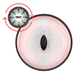 Автоматический мастурбатор-вагина 27,3см с поступательными движениями и функцией вращения Jamyjob Cyclone Thrusting Rotating Masturbator