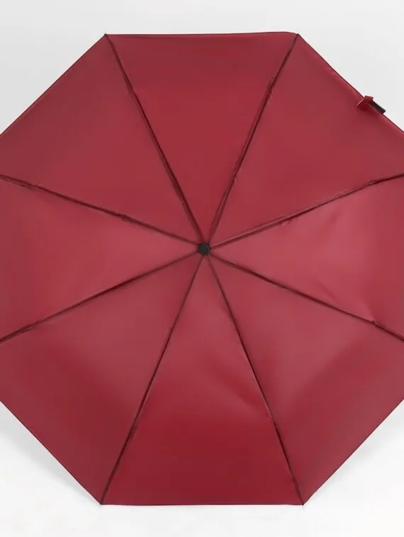 Зонт механический «Однотонный», 3 сложения, 8 спиц, R = 46 см, цвет МИКС