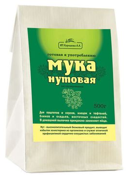 Мука нутовая 500г