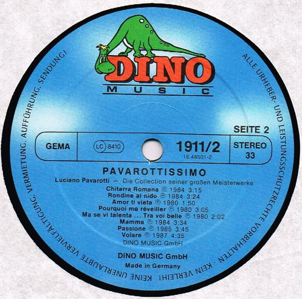 Luciano Pavarotti / Pavarottissimo - Die Collection Seiner Großen Meisterwerke (2LP)