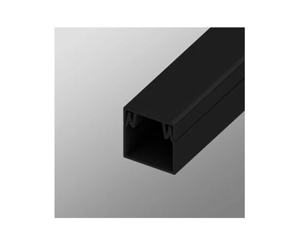 Кабель-канал ПВХ 16х16 (2м) чёрный ( 5 штук )