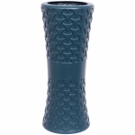 Ваза из пластика «Marlen-Эвелин» 1,4л 22,5*9см цвет синий