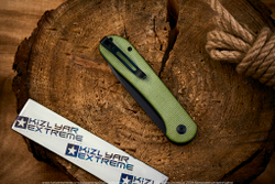 Нож Civivi BL Elementum C2103B сталь 14C28N BlackWash рукоять Olive Micarta