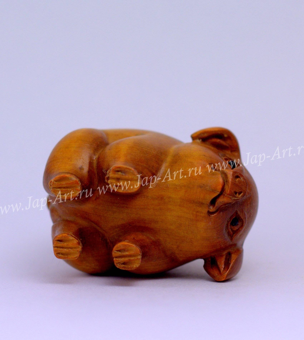 Нэцкэ Поросенок - Символ 2019 Года