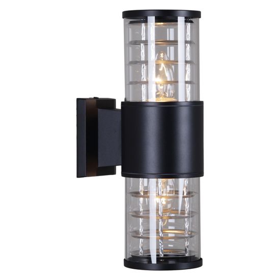 86229-9.2-002CT 2*E27 BK светильник настенный