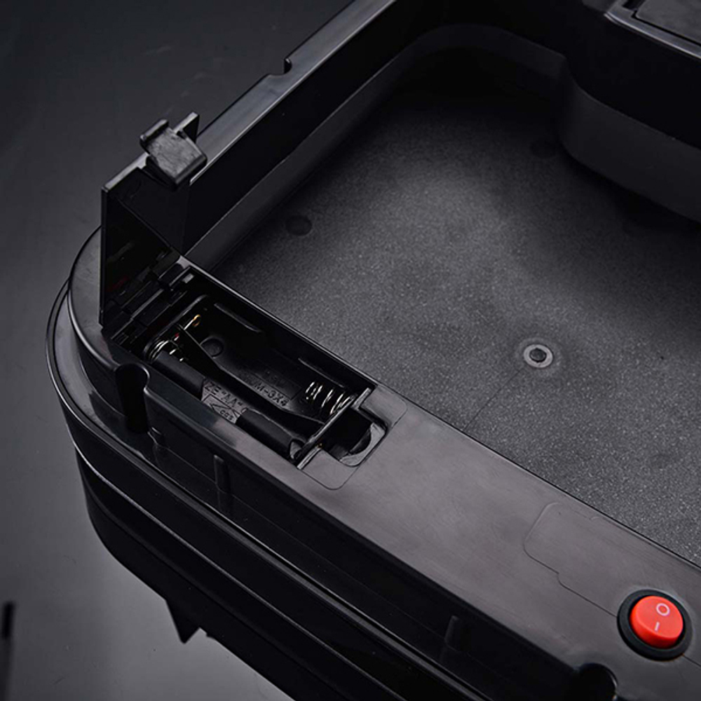 Ведро для мусора сенсорное, квадратное, внутр ведро, Foodatlas JAH-6310, 7 л (белый)