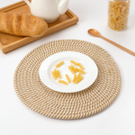 Салфетка декоративная, 35х35 см, 100% хлопок (бежевый)