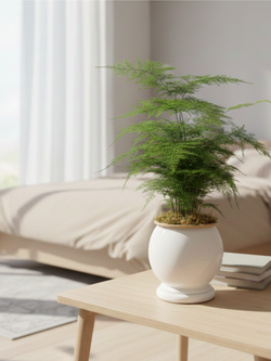 Аспарагус Earth Mexican Fern пластиковый горшок д.12