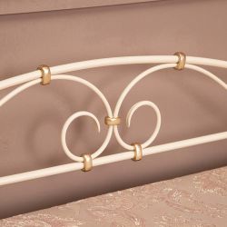 Банкетка Флоренция Премиум Айвори Каледония Даймонд Бисскоти Айвори