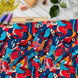 Ткань премиум габардин монокромные отблески вдохновения