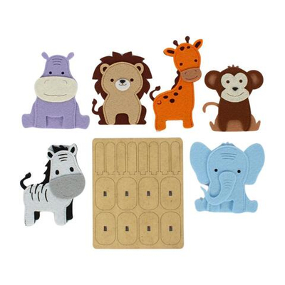 Пальчиковый театр "Зоопарк" (Фетр)