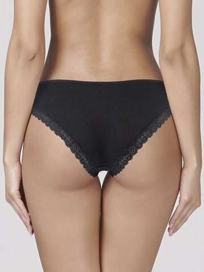 Трусики-слипы из мягкого микромодала с заниженной талией (Размер: XXL) (Цвет: бежевый)