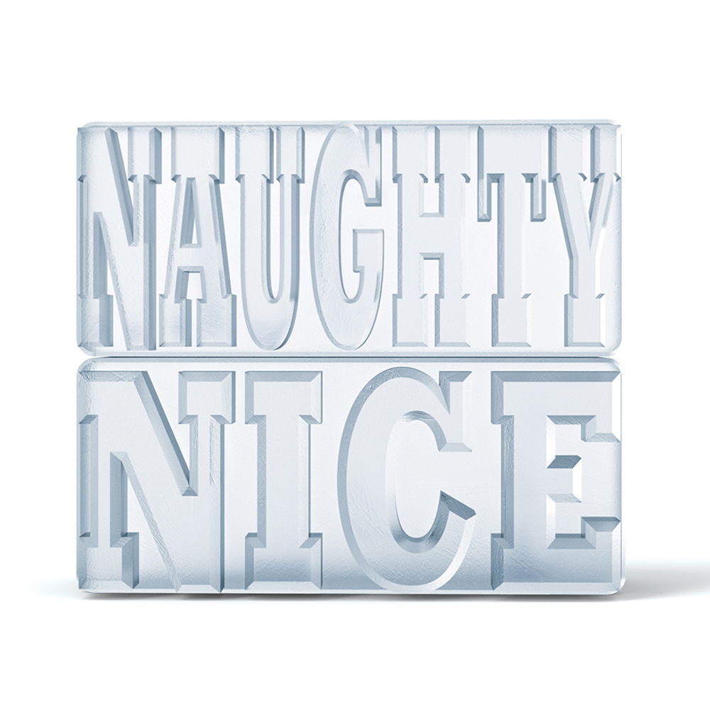 Форма для льда naughty or nice