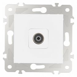 ТВ-розетка без рамки Arte Milano am-203 203.43-1.white