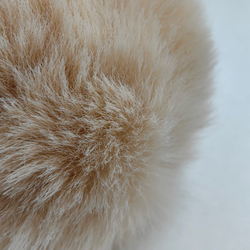 Помпон из искусственного меха "Какао" d=10 см
