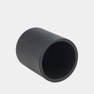 Подставка для ручек из кожи теленка, черного цвета