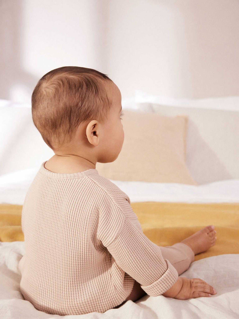 Толстовка и легинсы в комплекте для малышей Next 835-932, Бежевый