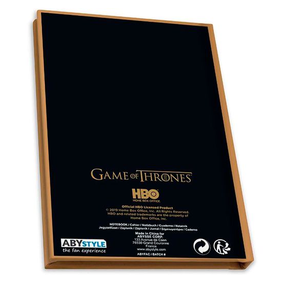 Набор подарочный Game Of Thrones Targaryen Кружка 250мл+Брелок+Блокнот ABYPCK165 (10013160/201124/5201389/7, Китай)