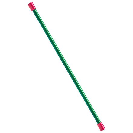 Палка гимнастическая (бодибар), MR-B03, вес 3кг, дл. 120 см, стальная труба, зеленый