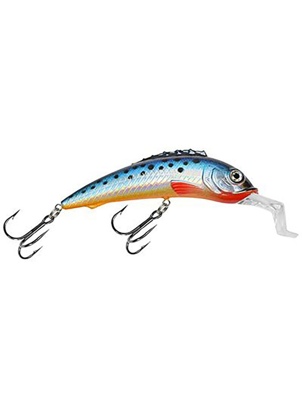 Воблер для рыбалки ЕРШ-2 102mm, цвет 014 (клоун), 1 штука