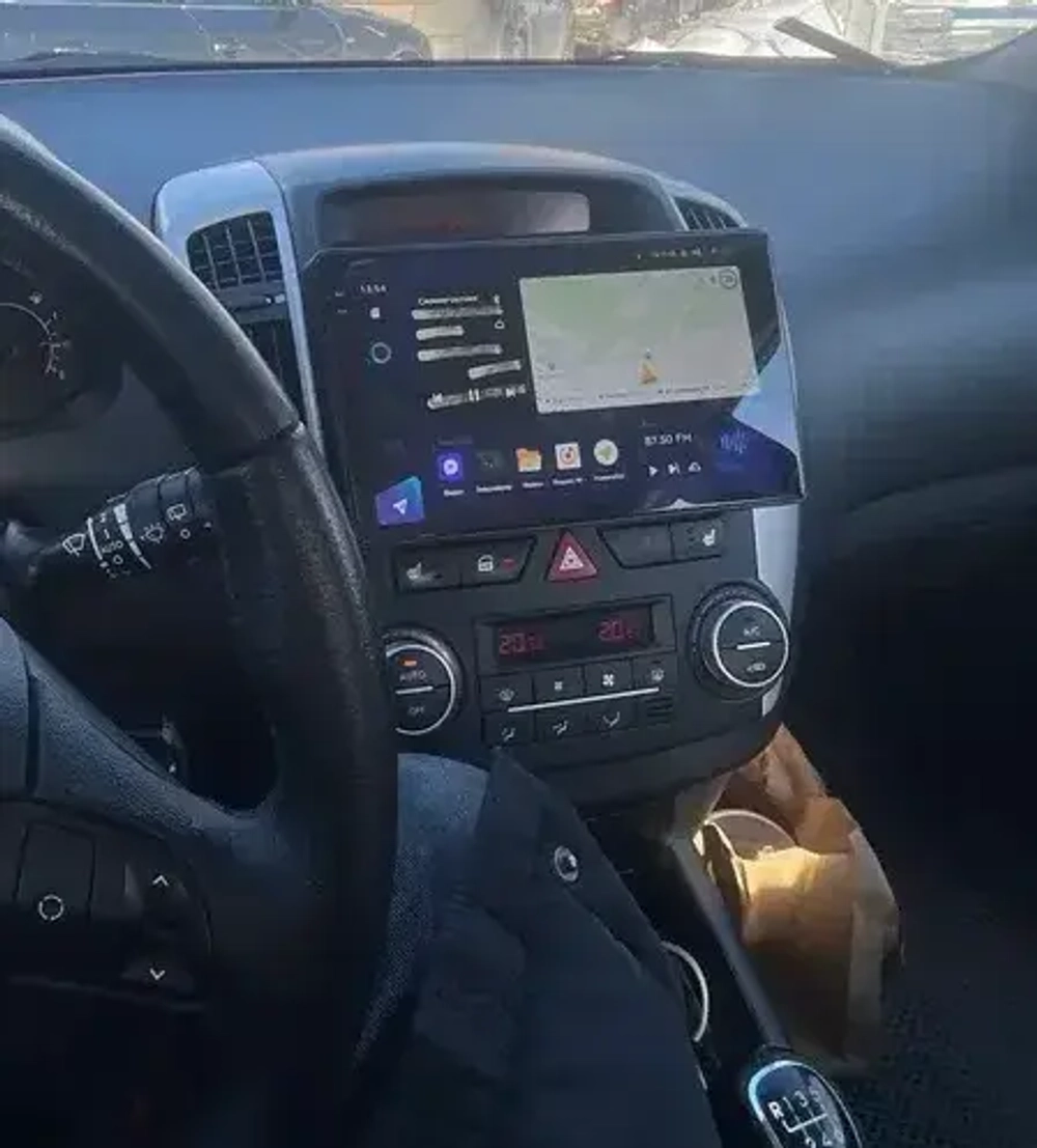 Магнитола для KIA Ceed 1 2006-2009 - FarCar XXL3007M монитор 9.5" 2K QLED на Android 14, TS20, 8+256Гб, CarPlay, 4G SIM-слот